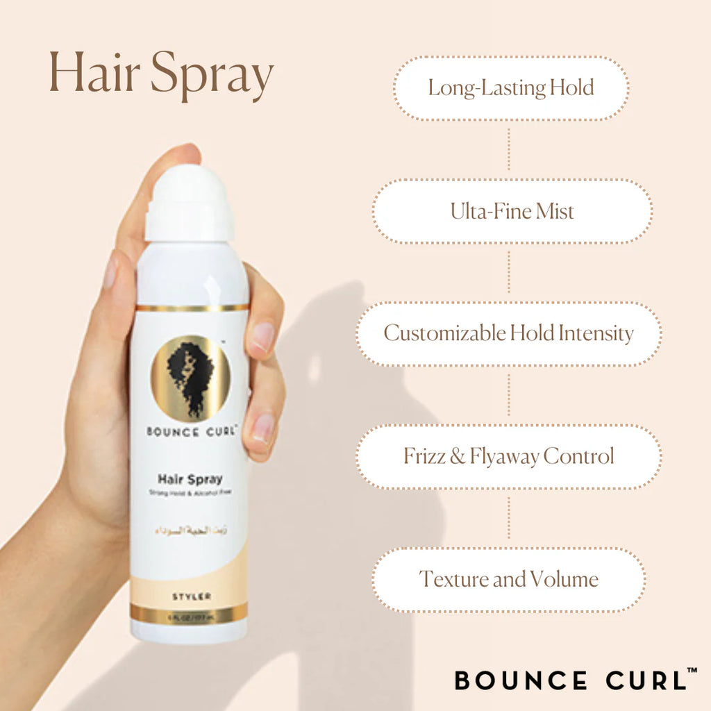 Bounce Curl Hair Spray 177ml - Product - Benefits