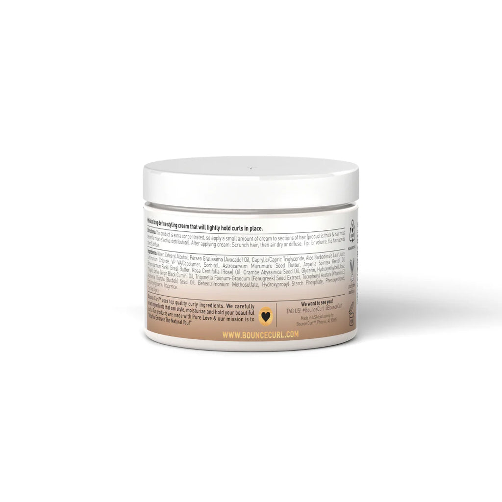 Bounce Curl Avocado & Rose Oil Clump and Define Cream - Back