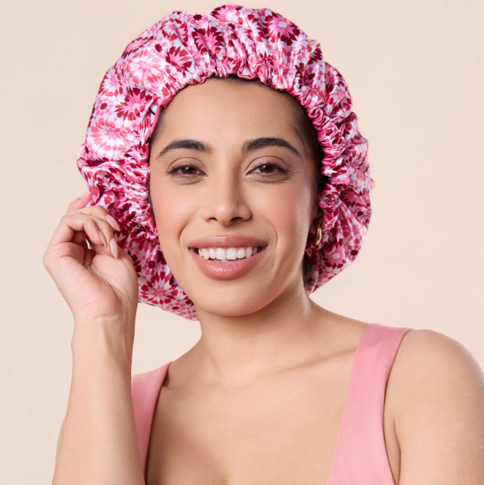 Bounce Curl Reversible Satin Hair Bonnet