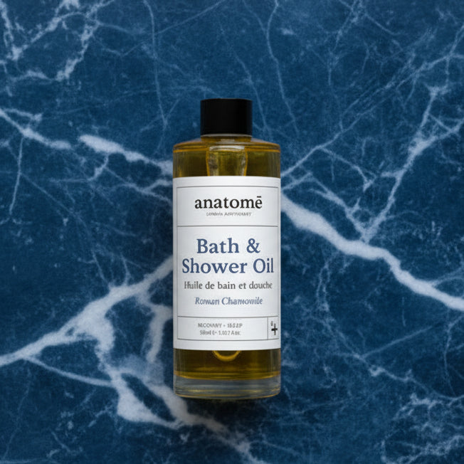 anatomē Calming Bath & Shower Oil with Roman Chamomile – Sleep & Stress Relief